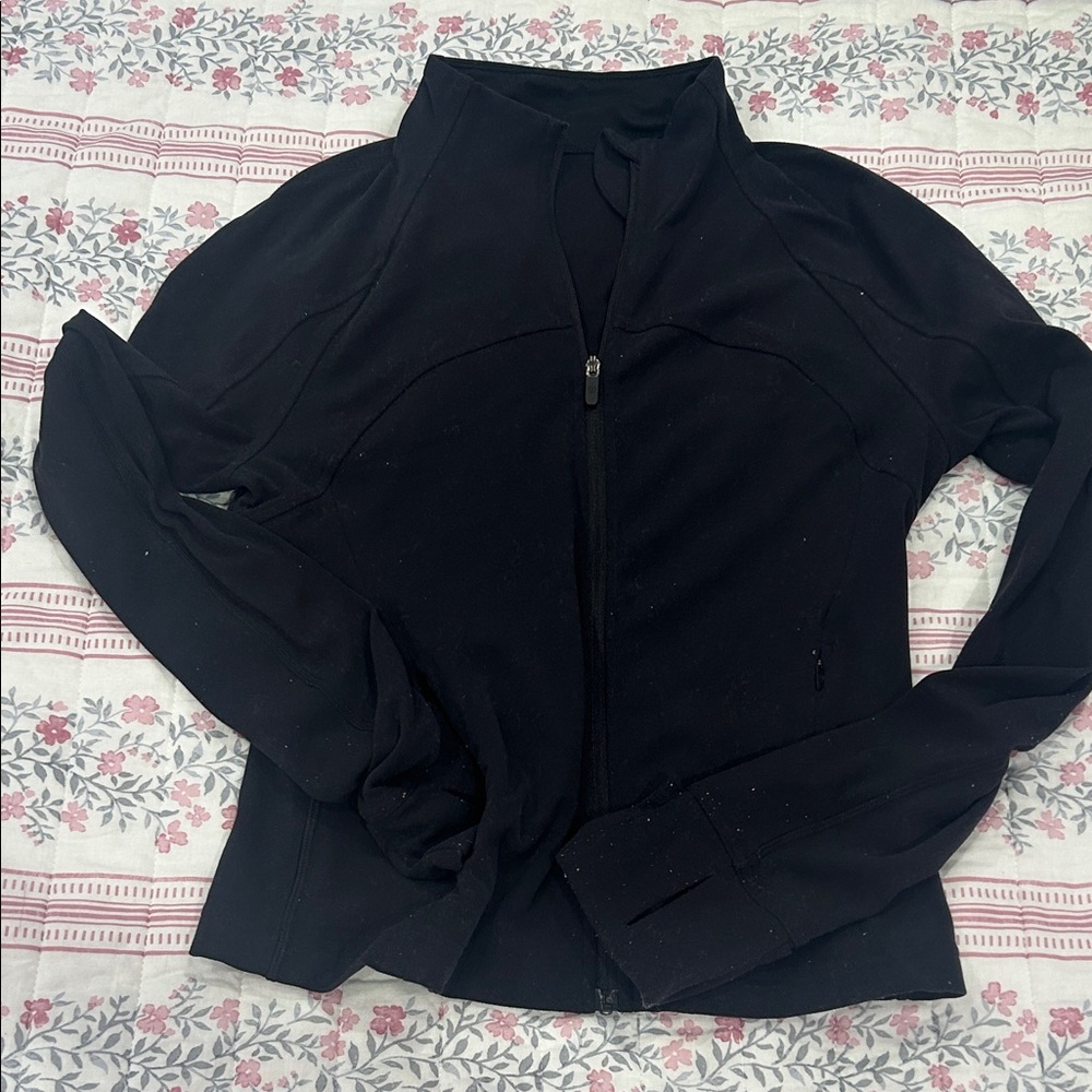 lululemon athletica Black Bomber Jacket